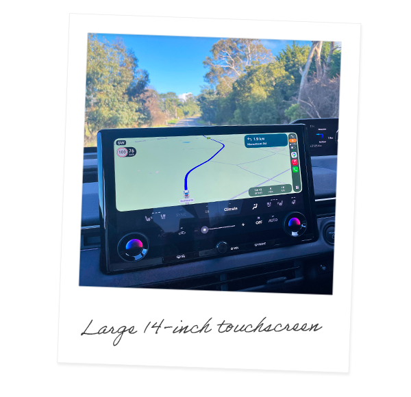 Toyota bZ4X touchscreen