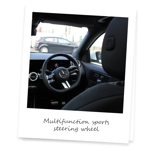 Merc Benz EQA 250+ interior