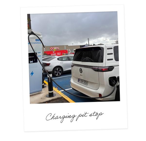 VW ID Buzz charging sessions