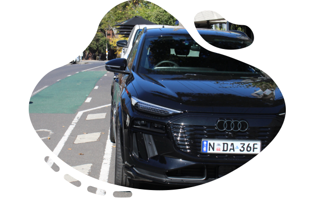 Audi Q6 front