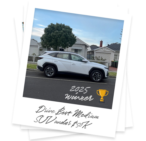 Award winning Hyundai Tuscon